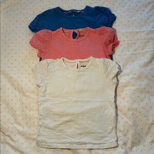 Mini Boden Eyelet Tees